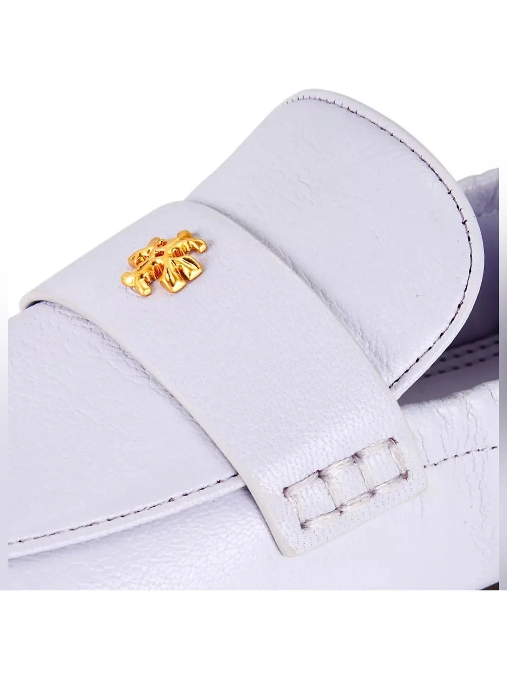 Tory Burch Ballet Leather Loafer in Lavender, NEW, Size 8